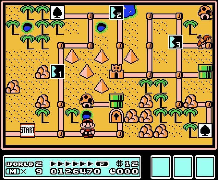 super mario bros 3 maps