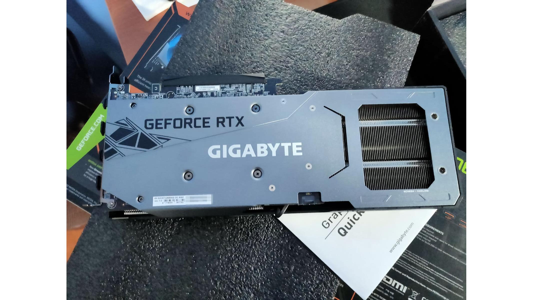 Gigabyte GeForce RTX 3060 Ti GAMING OC Customer Deliveries
