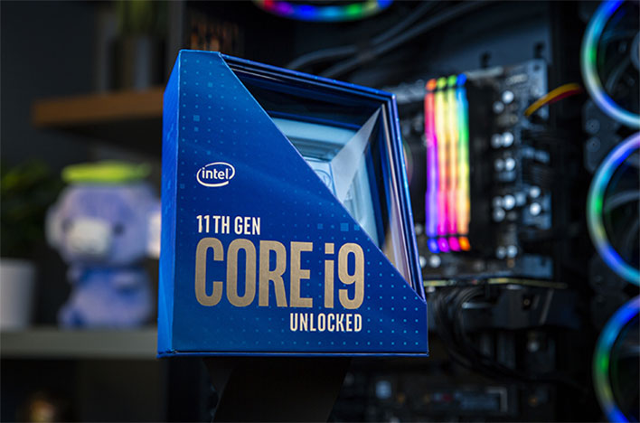 Intel Core i9-11900K 11th Gen Rocket Lake-S CPU Breaks Cover In AOTS