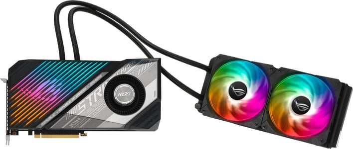 ASUS ROG Strix LC Radeon RX 6900 XT Delivers Liquid-Cooled Big 