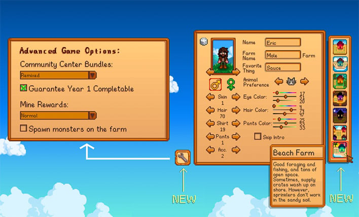 Stardew Valley's Massive 1.5 Update Adds New Farm Type, Split-Screen Co-Op,  And Much More