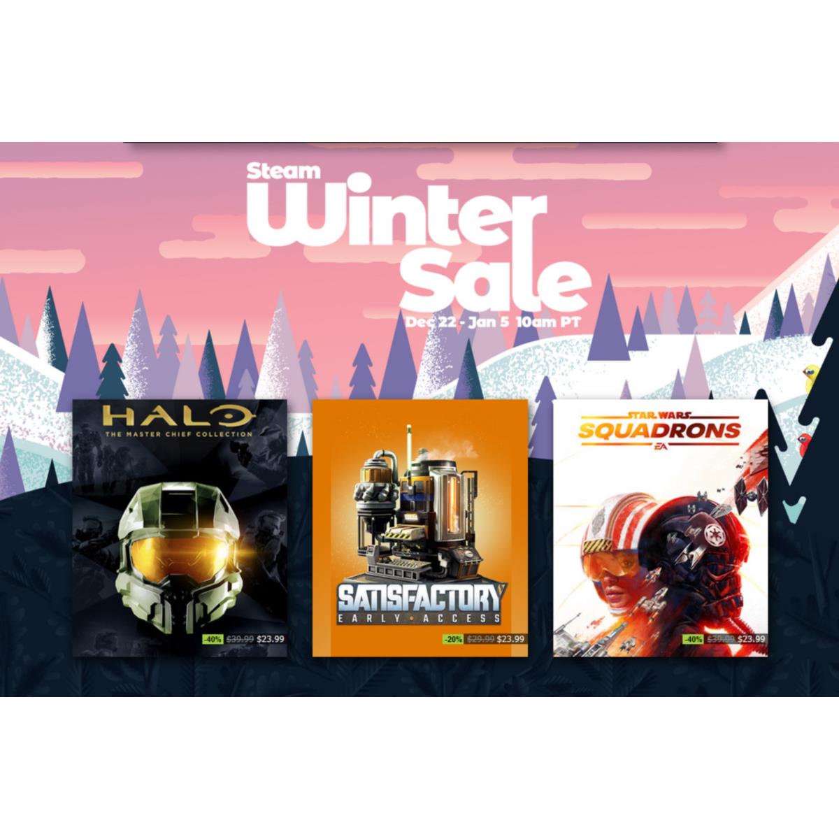 Steam Winter Sale Kicks Off With Big Game Discounts Of Up To 75 Hothardware