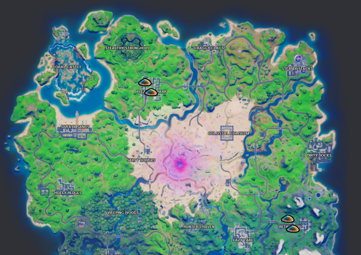 Fortnite Season 5 Week 5 Challenge Where To Dig Up And Bury The