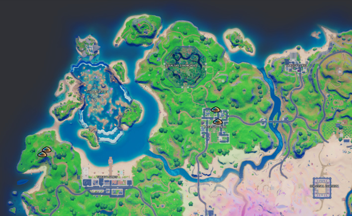 Fortnite Season 5 Week 5 Challenge Where To Dig Up And Bury The