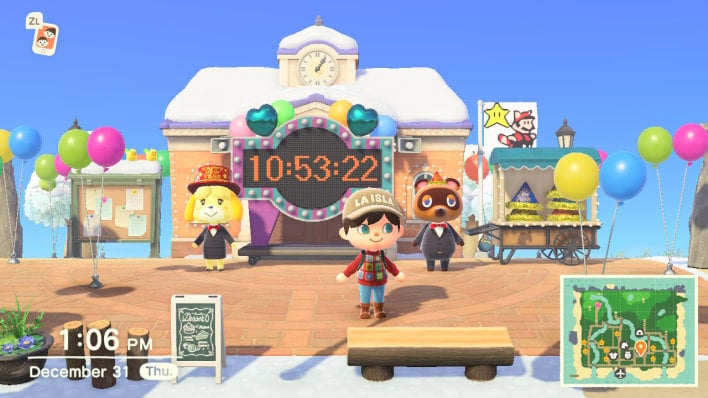 Here’s everything you need to know about Animal Crossing: New Horizons New Year’s Event