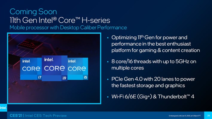 intel h serie samenvatting