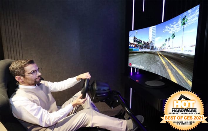 LG 48-Inch Bendable Cinematic Sound OLED