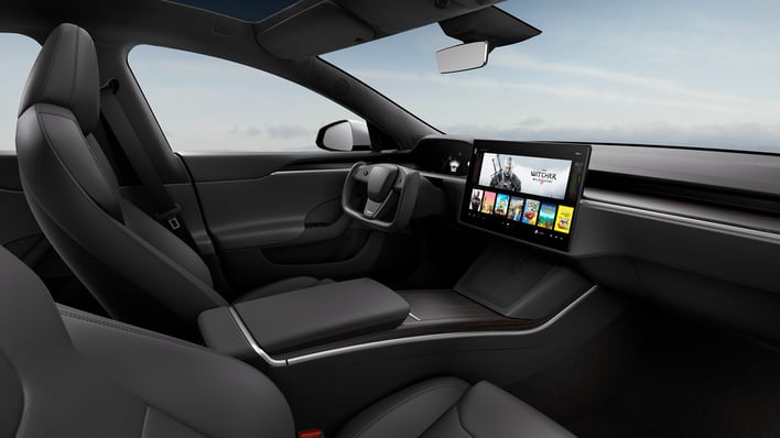 tesla model s 2021 interior
