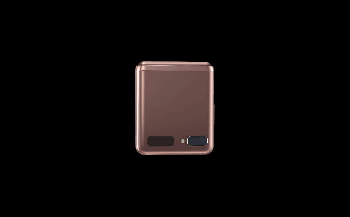 GalaxyZFilp5G Mystic Bronze 3D