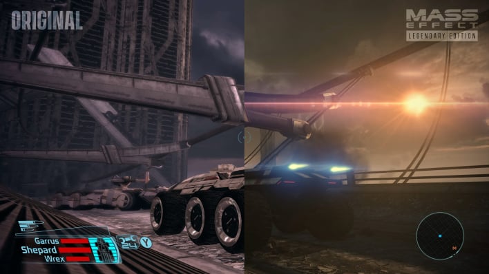 сравнение автомобилей Mass Effect Legendary Edition