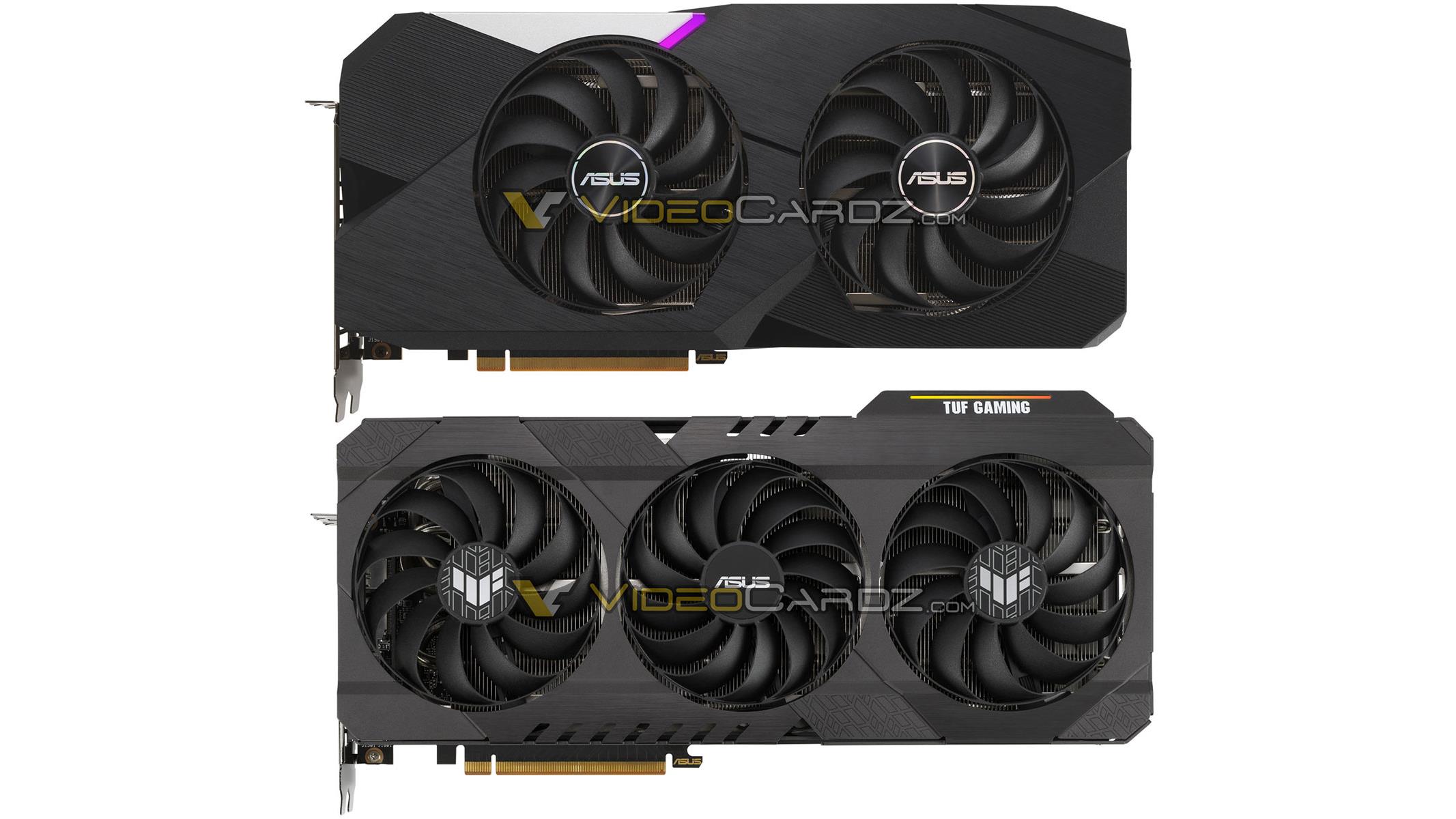 AMD Radeon RX 6700 XT Custom Models From ASUS Leak Out, Include TUF Gaming  & Dual Graphics Cards
