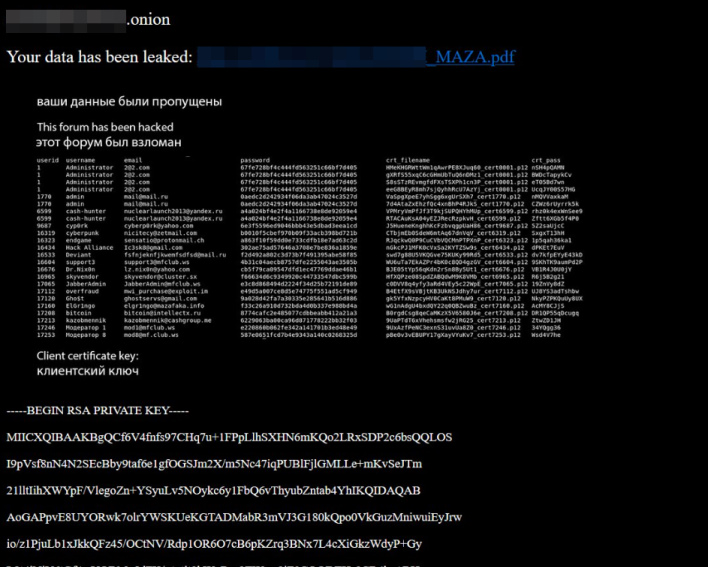 russian cybercrime forums hacked and data released krebsonsecurity