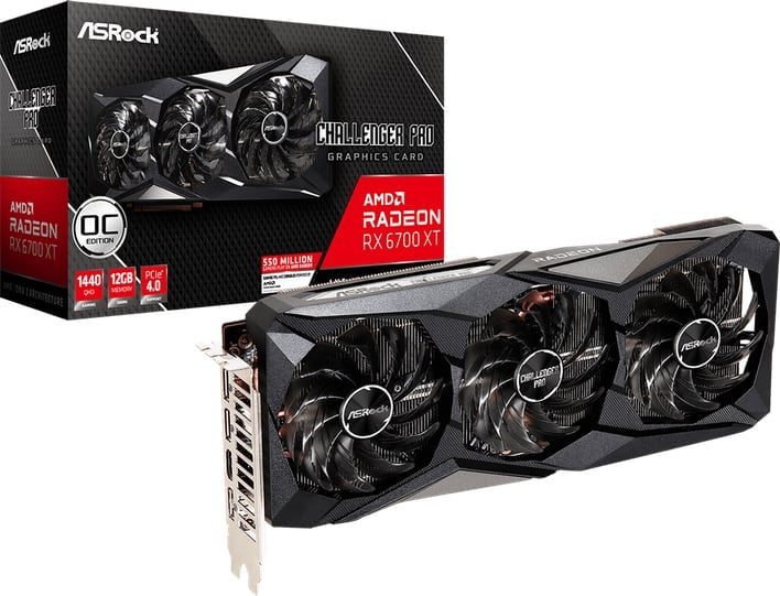 ASRock's Custom Radeon RX 6700 XT Challenger And Phantom Gaming