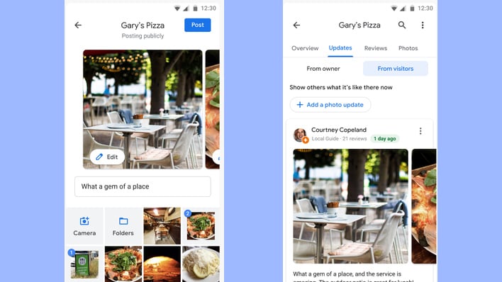 google maps adding new features to update locations photos