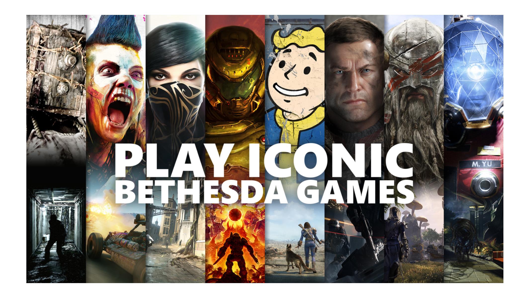 20 Bethesda Games from the World's Most Iconic Franchises Available in Xbox Game  Pass Tomorrow - Xbox Wire