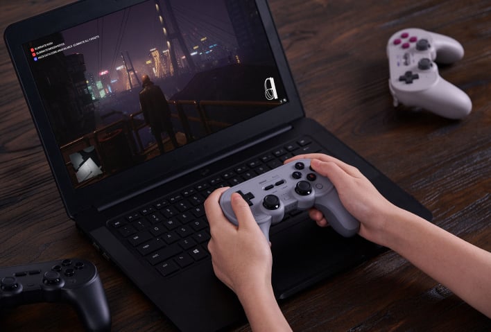 8bitdo S Pro 2 Game Controller Enhanced With Profile Switcher And Customizable Back Paddles Hothardware