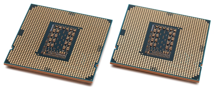 intel rocket lake processors bottom