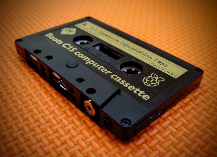 hero redditor makes zx spectrum emulator in cassette tape complete glam