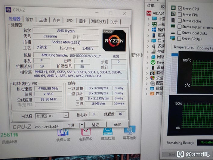 AMD Ryzen 9 5900X CPU-Z Bench Score Leaks and it is fast