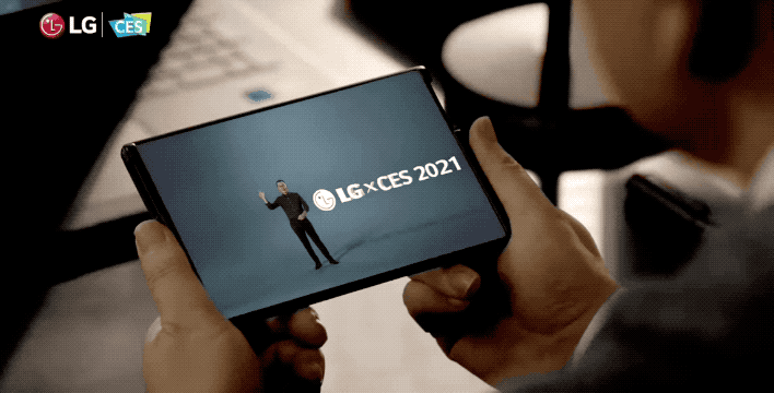 LG Rollable Phone