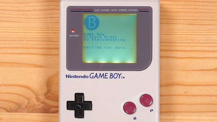 Nintendo Game Boy Bitcoin Mod
