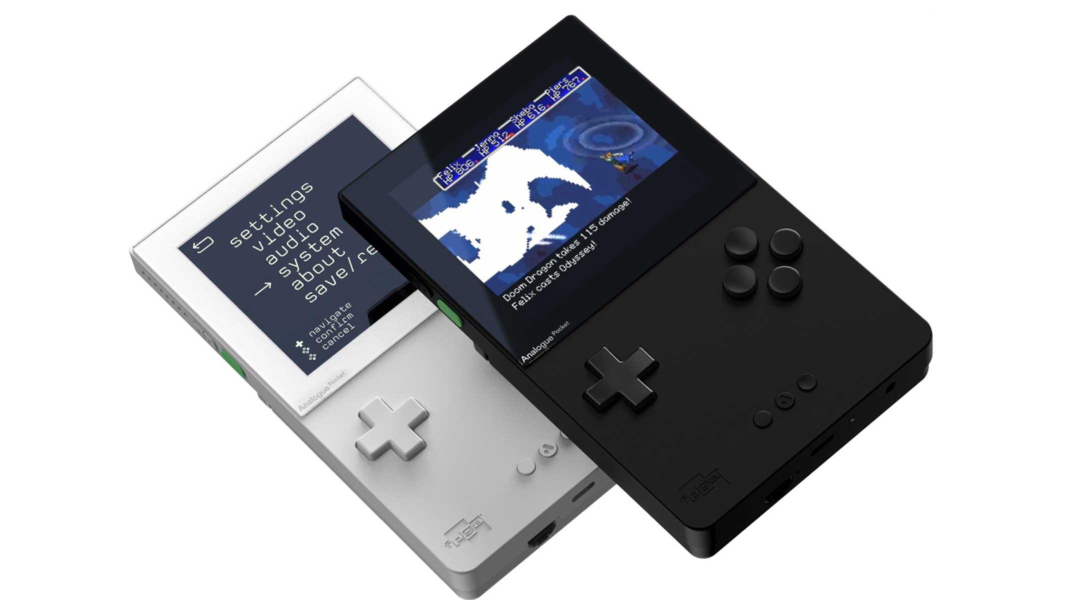 Analogue's Sleek Pocket Retro Handheld Gaming Console Faces