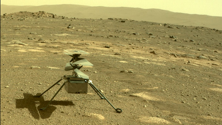 NASA Ingenuity on Mars