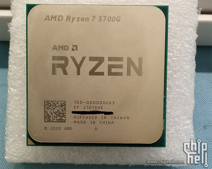 AMD Ryzen Pro 5750G 5650G 5350G Zen 3 APU Specs Leak For Next