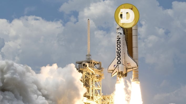 dogecoin rises to 43 cents thanks to elon musk and reddit