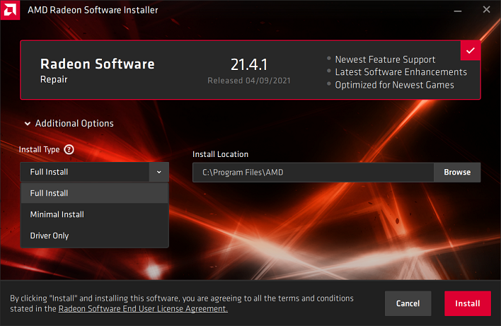 AMD Radeon Software Adrenalin 21.4.1 Test Drive New Features