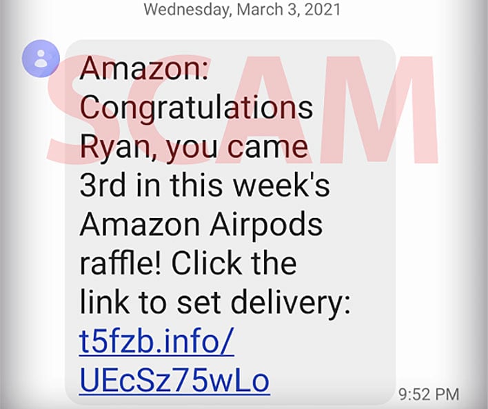 amazon random spinner scam