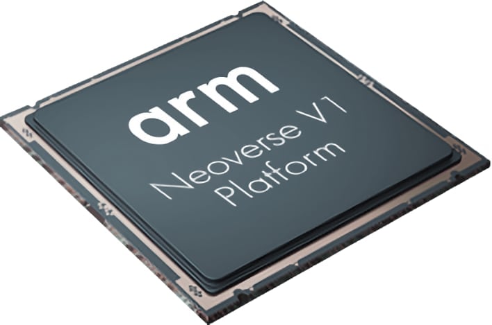 Изображение чипа Arm Neoverse V1