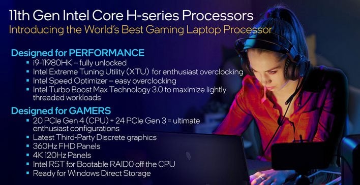 Основные характеристики Core i9 11-го поколения