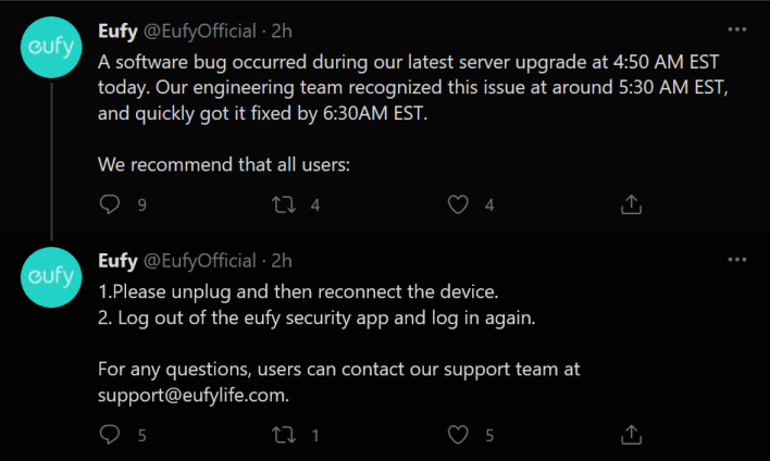 Eufy Security Facepalm Allowed Users To View Live Footage From ...