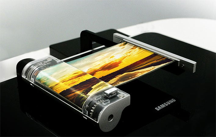 Samsung Rollable Display