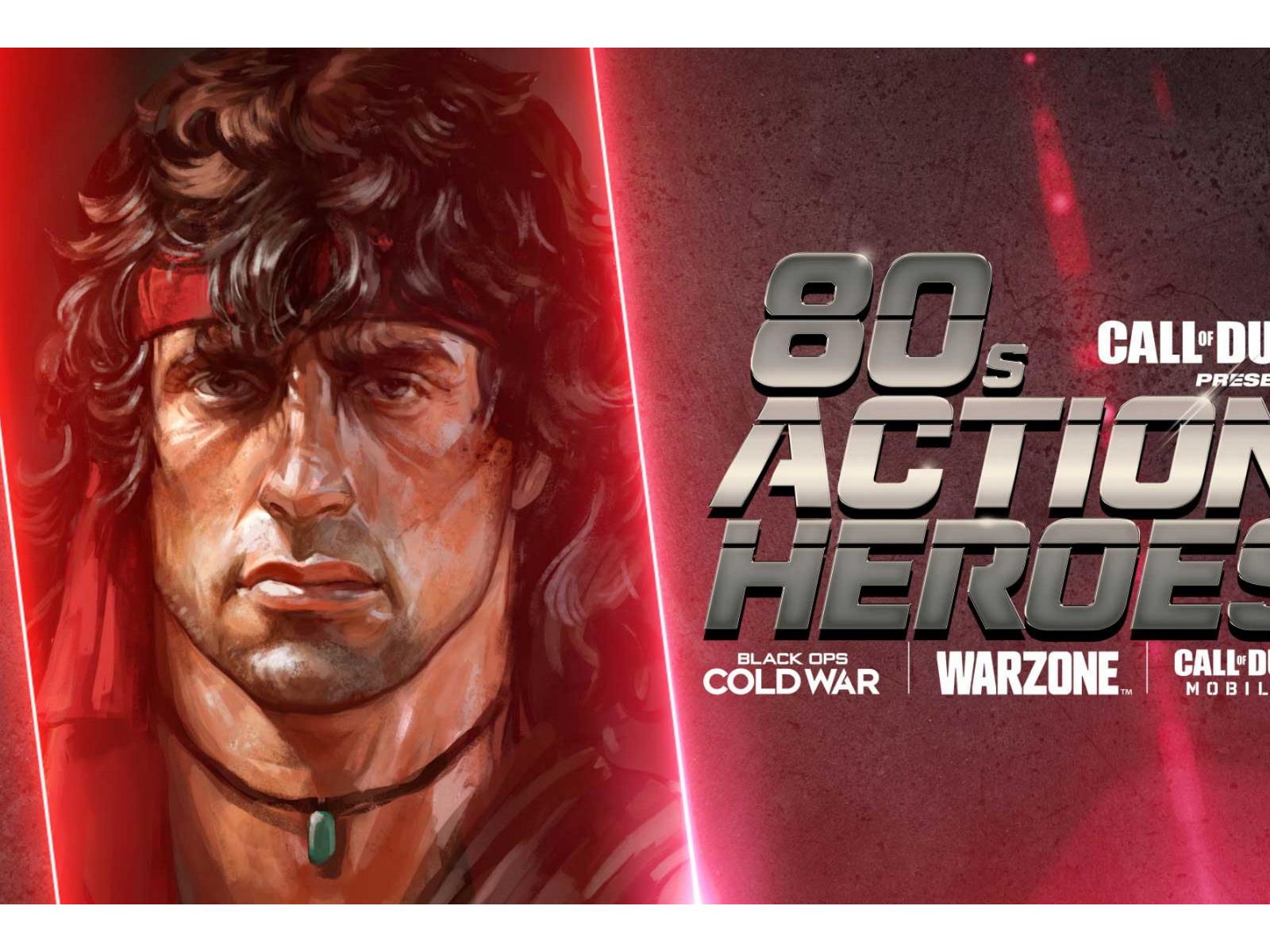 80s Action Heroes Rambo and John McClane Make Their Explosive Debut across  Call of Duty®