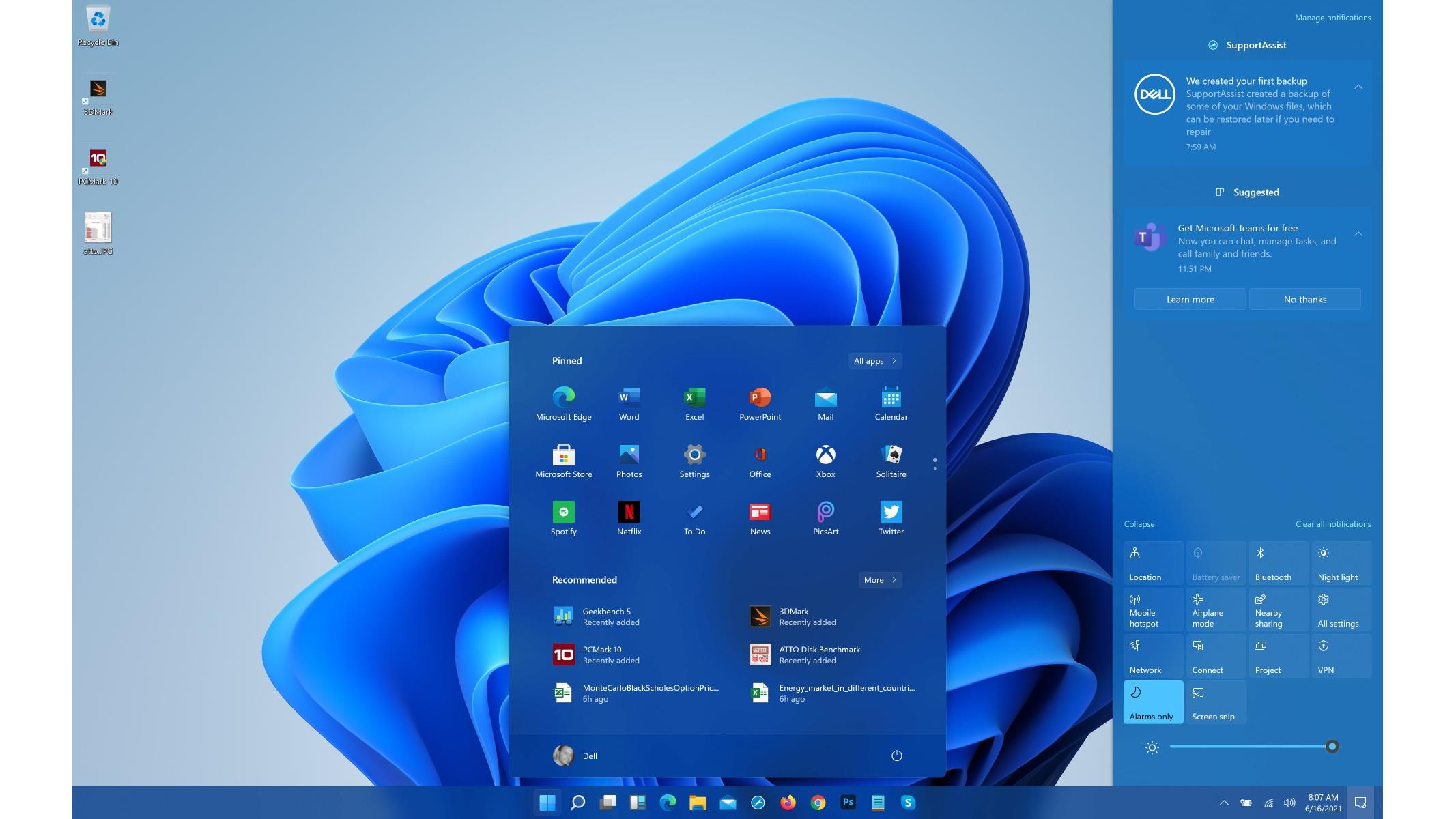 pcmark 10 error run app