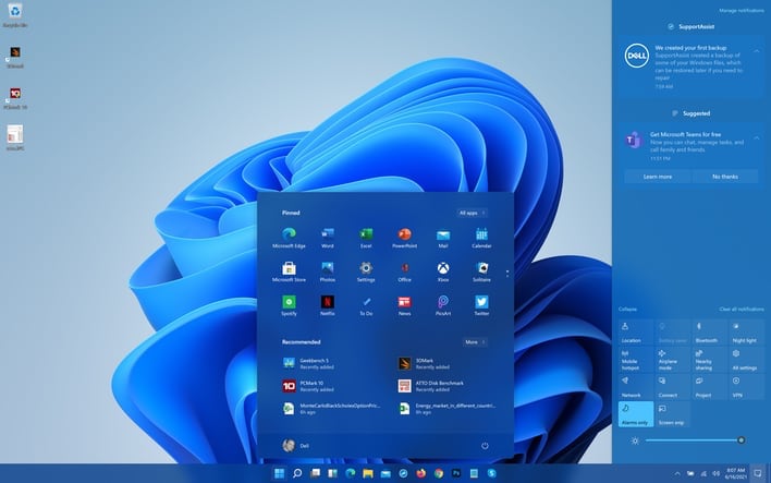 windows 11 desktop