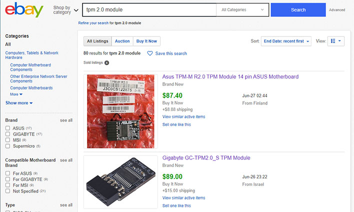 TPM Chips on EBay