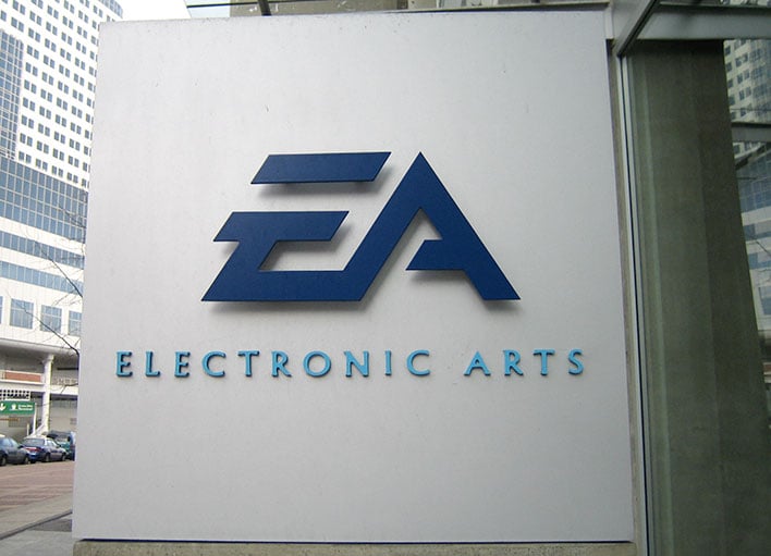 Electronic Arts Sign