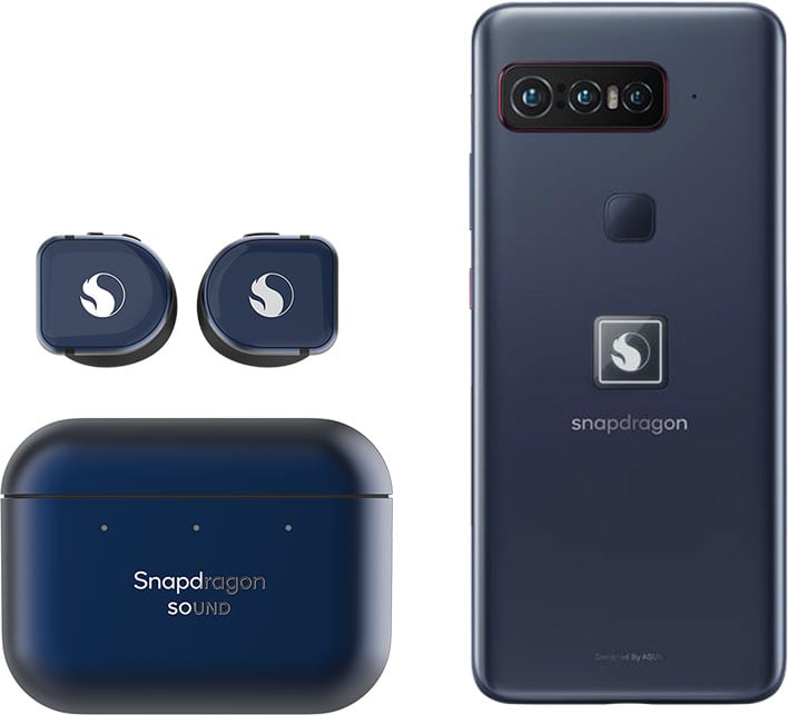 Qualcomm smartphone for Snapdragon Insiders with headphones