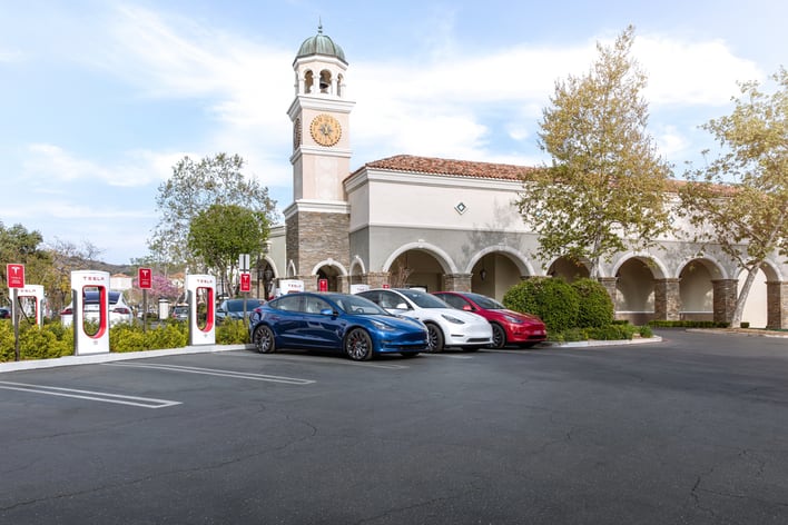 tesla supercharger