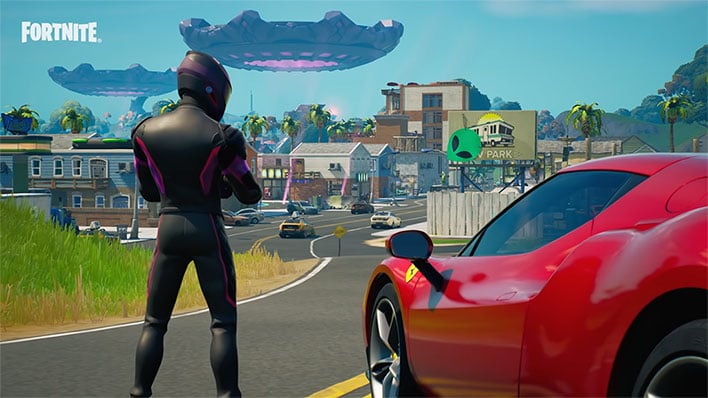 Ferrari 296 GTB is the first licensed car in 'Fortnite