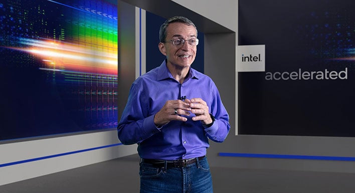 Intel Accelerated Pat Gelsinger presenting