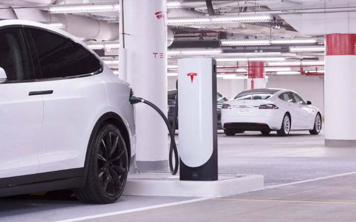 tesla supercharger