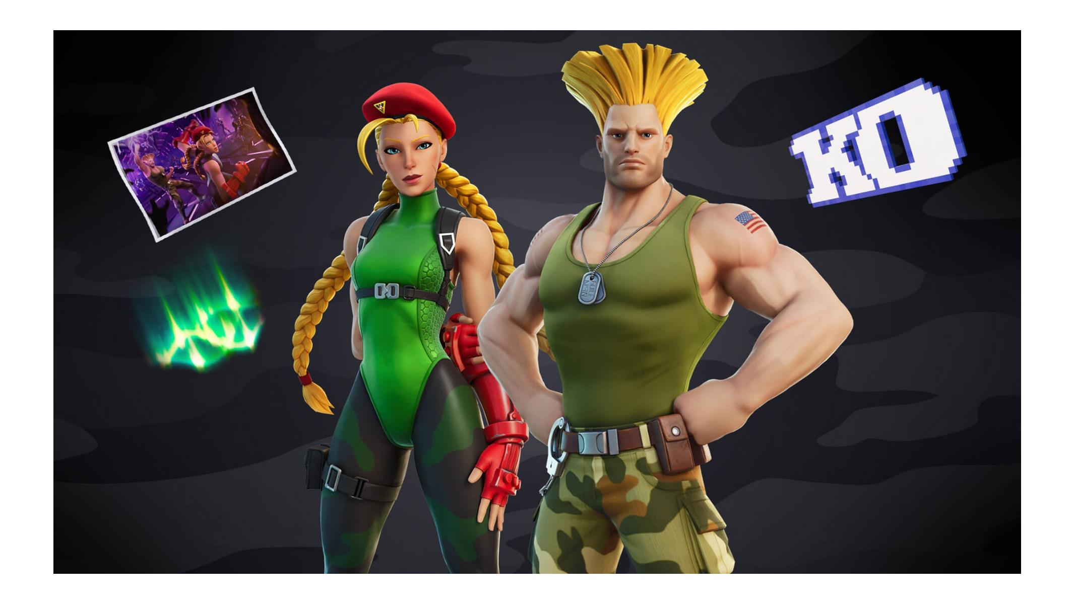 Cammy and Guile arrive at Fortnite's Item Shop in second Street Fighter  crossover - Dot Esports