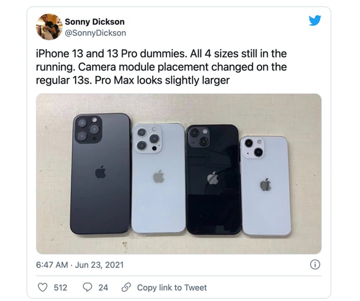 Apple iPhone 13 Rumored With Portrait Mode And ProRes For Videos 