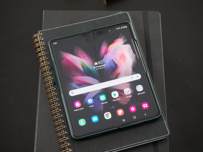 Galaxy z fold раскладушка