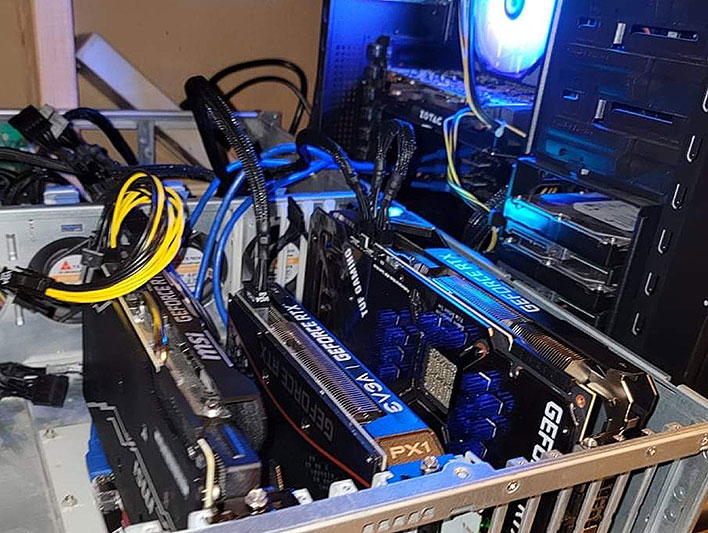 Cryptocurrency Mining Rig