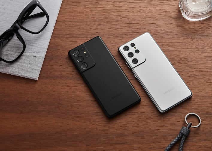 18 galaxys21ultra black silver